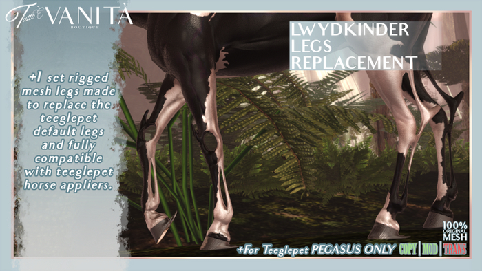 Lwydkinder Legs replacement [PEGASUS]
