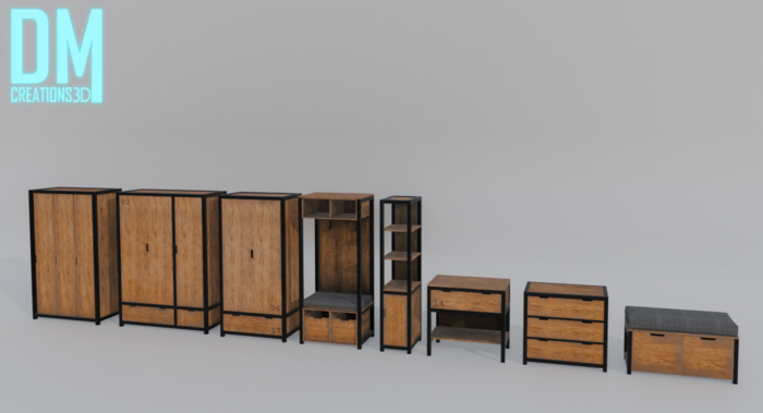 Set Mobili A01 Full Perm Mesh