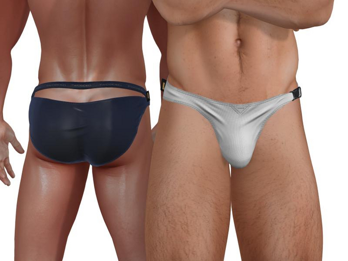 TwoSided Swim briefs BW