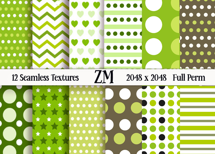 SPRING GREEN TEXTURES
