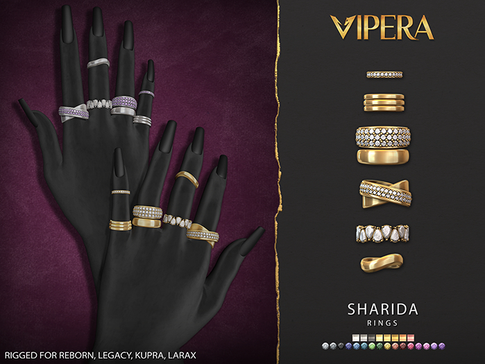 [VIPERA] Sharida Rings