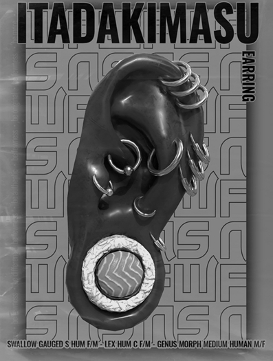 Fewness/Itadakimasu Earring/DEMO