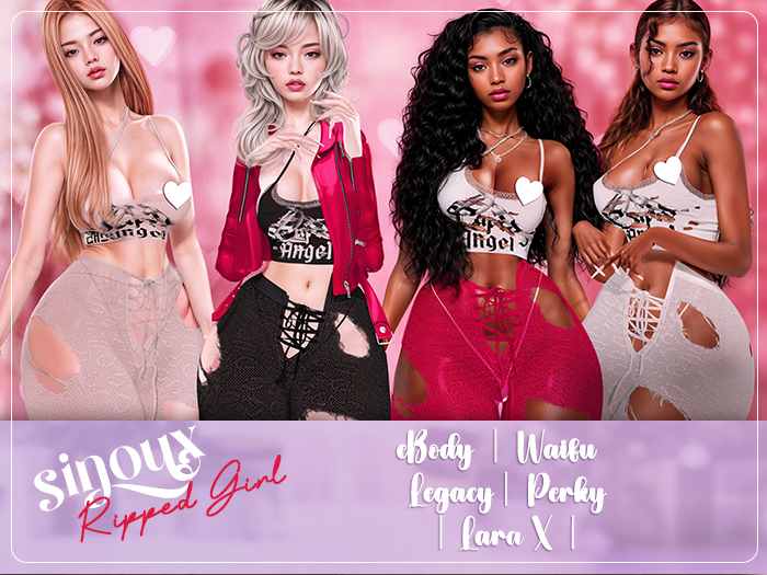 Sinoux - Ripped Girl (MEGAFATPACK)