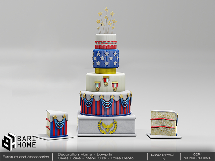 [BARI HOME] 4th of July Cake