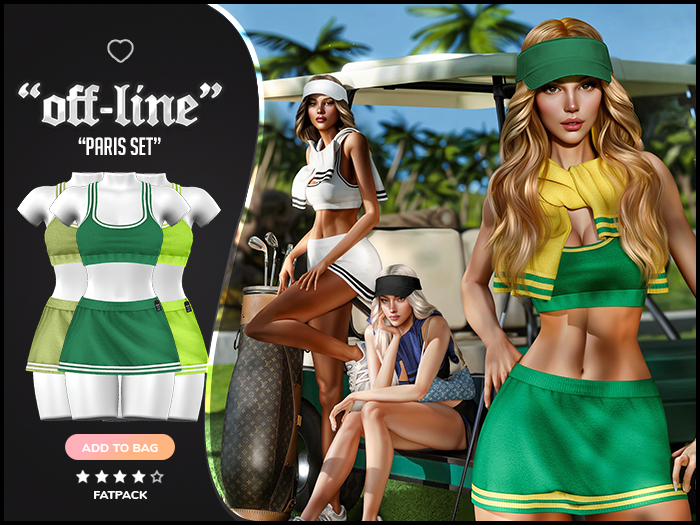 "Off-Line" x "Paris" Set / Fatpack