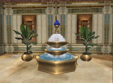 SB - CAD " Golden Dreams of Luxury  Fountain"