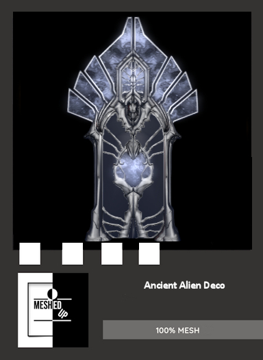 MeshedUp: Ancient Alien Deco - Silver