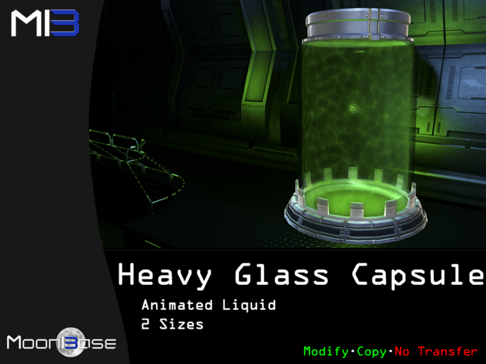 [MB3] Heavy Glass Capsule
