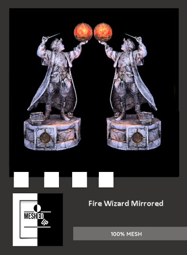 MeshedUp: Fire Wizard Mirrored