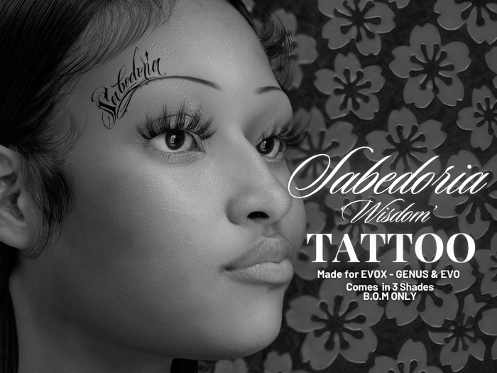 SABEDORIA Tattoo DEMO