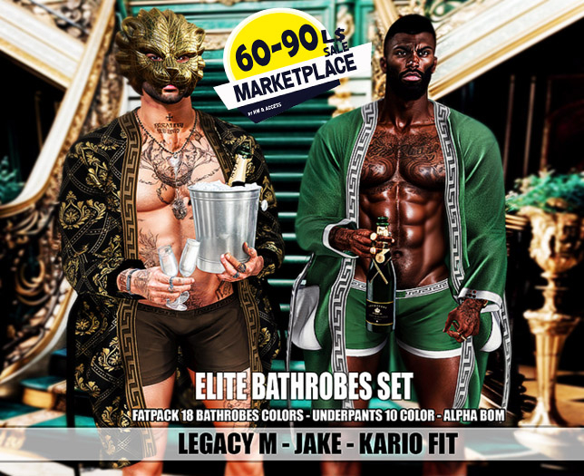 MAZA // ELITE BATHROBES SET // FATPACK