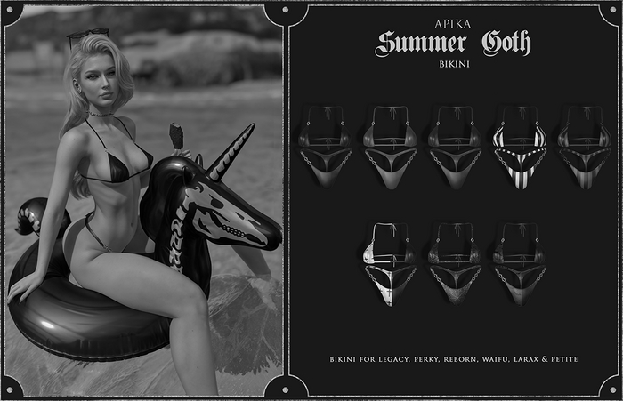[Apika] Summer Goth Bikini (DEMO)