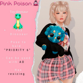 Pink Poison -  Dino Brachiosaurus