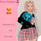 Pink Poison -  Dino Carnotaurus