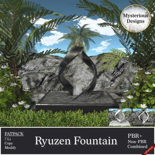 Mysterious Designs - Ryuzen Fountain - Fatpack