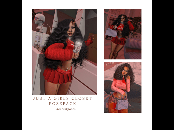 Just A Girls Closet Posepack