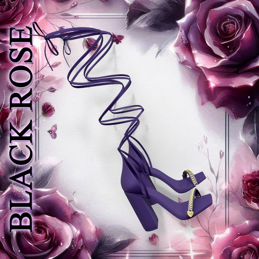 Purple Strappy HEELS LEGACY