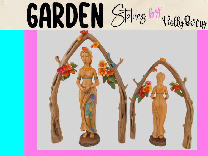 HB: Carved Tropical Female Arch FuLL PERM