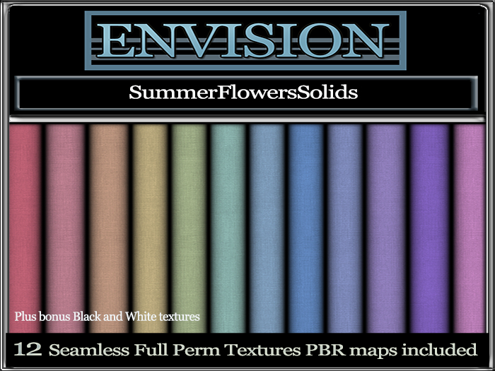 Envision!SummerFlowersSolids (boxed)