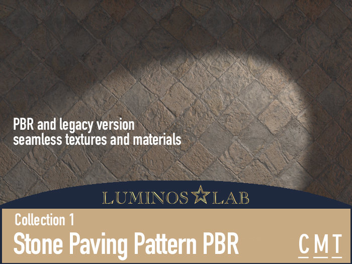 LL Stone Paving Pattern PBR Full Perm