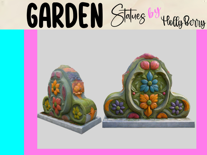 HB: Ornate Floral Stone FuLL PERM