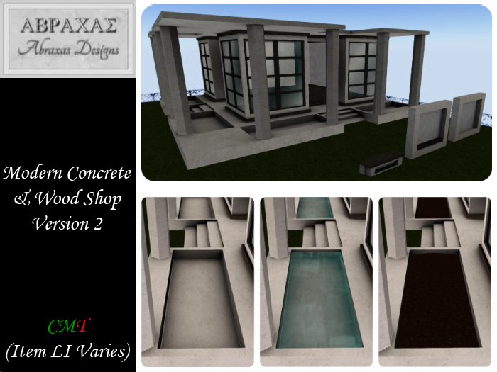 Modern Concrete & Wood Shop 2
