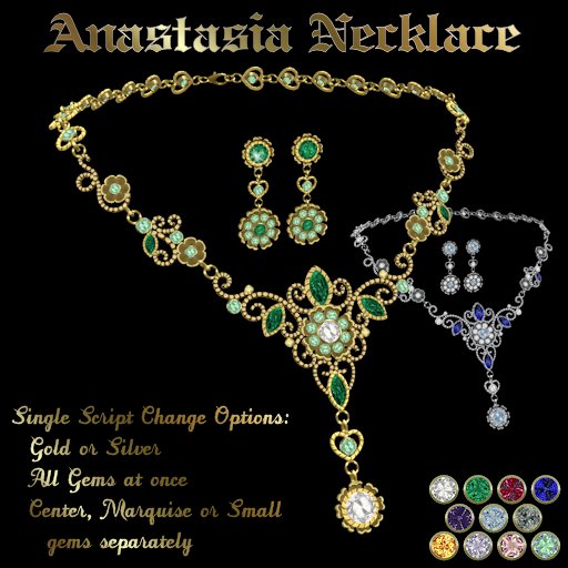 Ashira's Anastasia Necklace Set