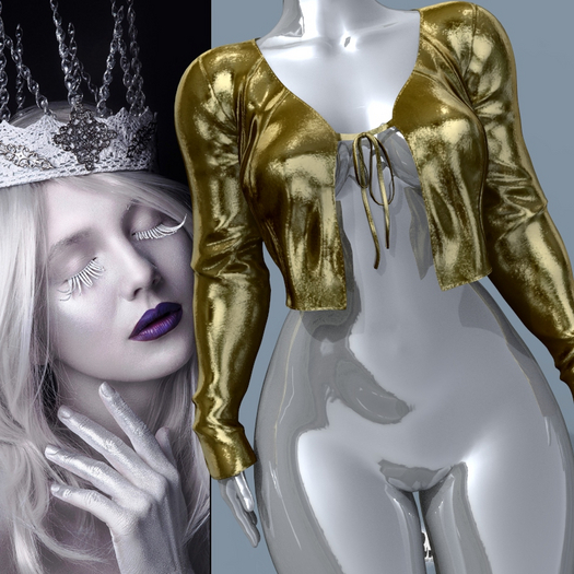 Gold Tied Blouse LEGACY