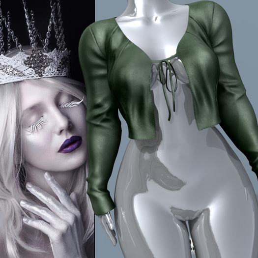 Green Tied Blouse LEGACY