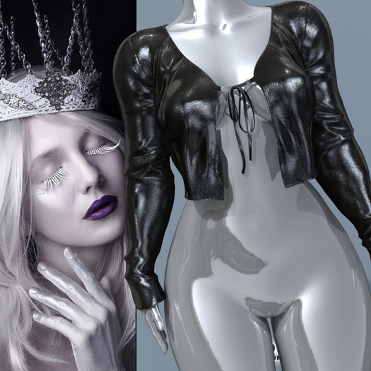 Latex Tied Blouse LEGACY