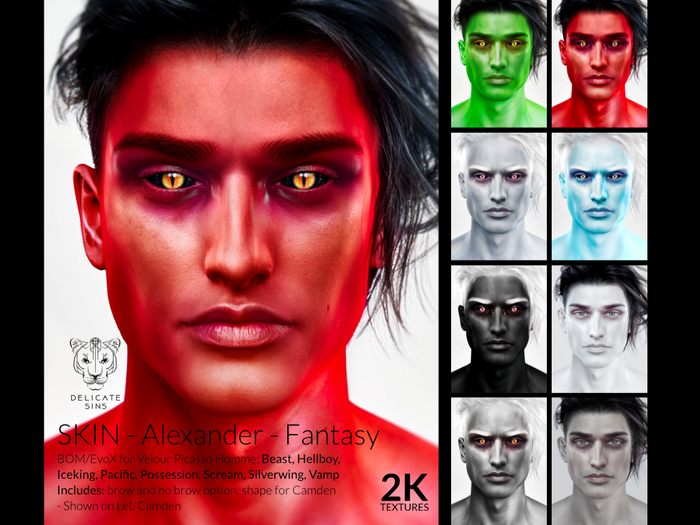 {DS} - Skin - Alexander - FANTASY FATPACK 2K 