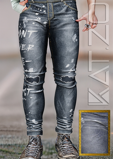 -[ Kat.zo ]- 016 - Jeans  Vendetta Dirty blue