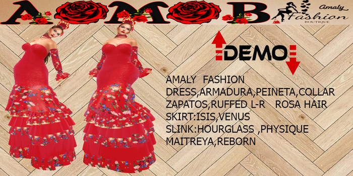Set  andalucia  red  demo