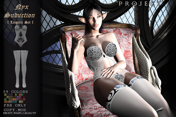 [* P R O J E C T *] Nyx's Seduction Lingerie