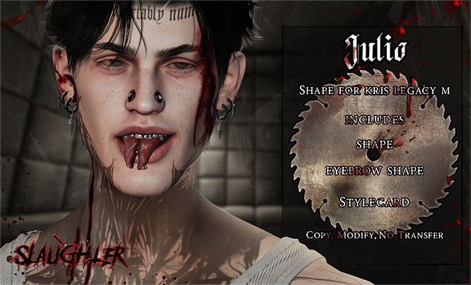 Slaughter - Julio Shape Kris / Legacy M  