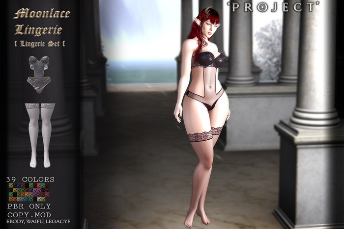 [* P R O J E C T *] Moonlace Lingerie