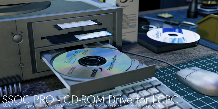 (50%)MESH[SSOC PRO] CD-ROM Drive for LCPC v1.12 FULL Box