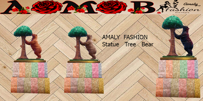 Statue   Tree   Bear