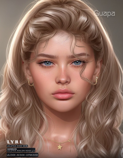 Guapa - Lyre Skin (LELUTKA EVOX) FATPACK