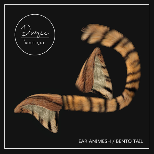 [PUREC] Fur Neko Set - Tiger