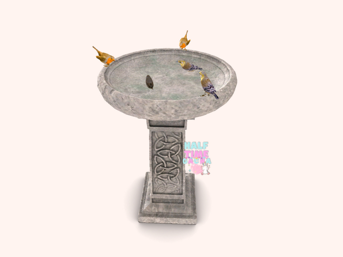 09.Why Not Lundavra Celtic Birdbath