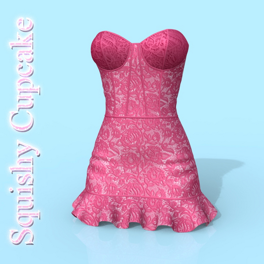 Pink Wave Dress LaraX