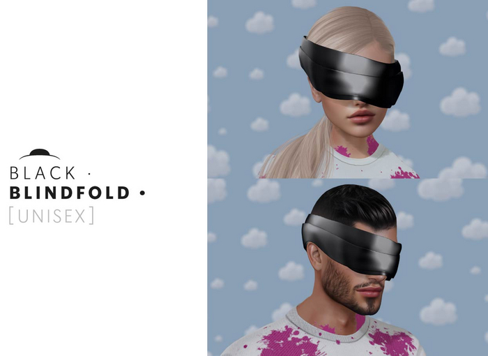 CIELO STUDIO - Blindfold BLACK (UNISEX)