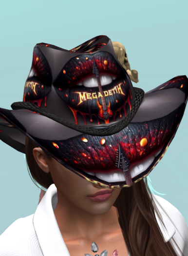 Megadeath Cowboy Hat