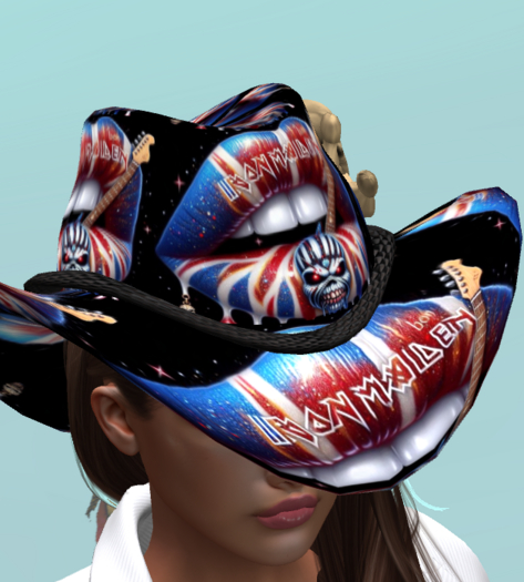 Iron Maiden Cowboy Hat