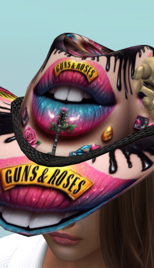 Guns & Roses Cowboy Hat
