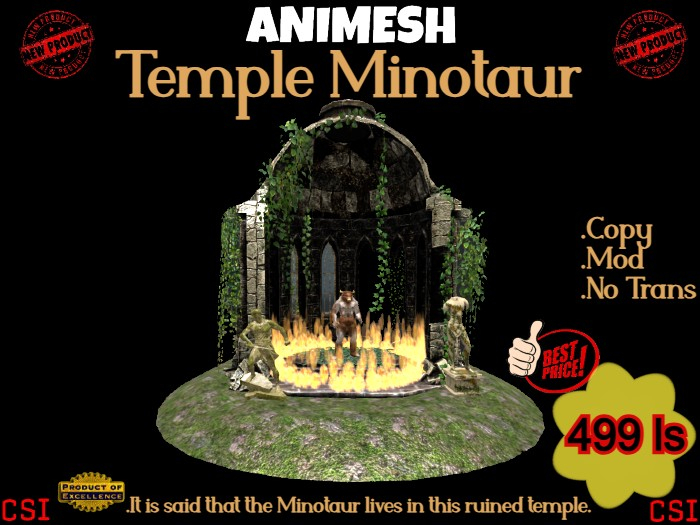 AniMesh Temple Minotaur (box)