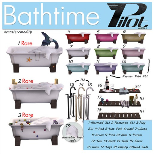 PILOT - Bathtime [ Red ]