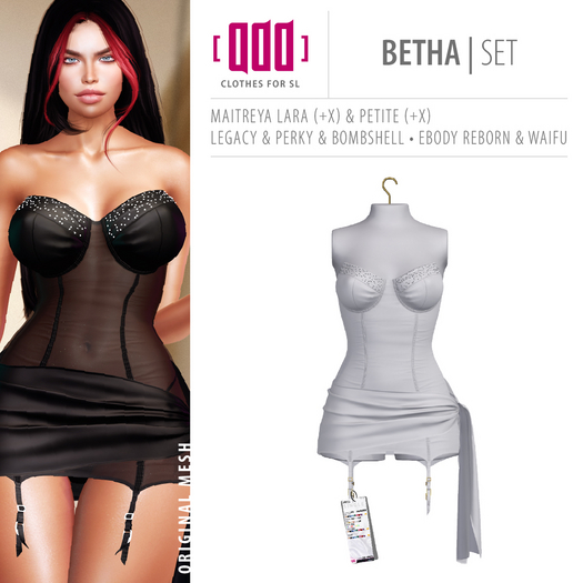 [ADD] Betha Set - White