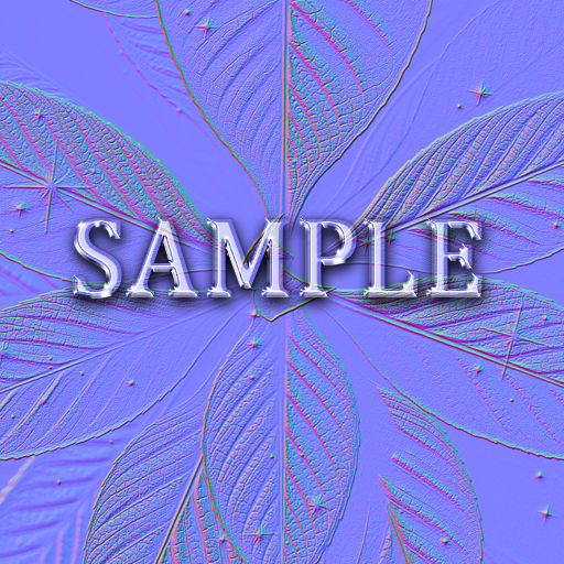 Zoy Texture [ Leaves 01 ] Normal Map - G